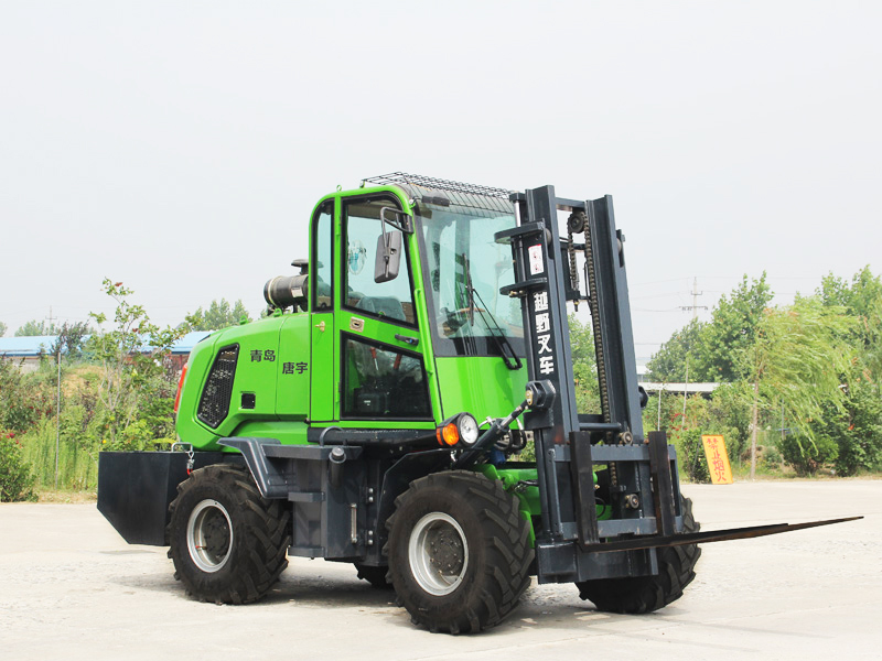 越野叉车为什么选择真空轮胎？(图1)